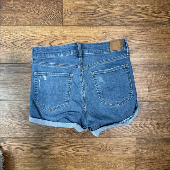 Aeropostale Ripped Cuffed Jean Shorts - Picture 3 of 6
